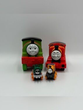 RARE Vintage Thomas the Train & Friends Toy Lot James Percy Robo Samson Dash